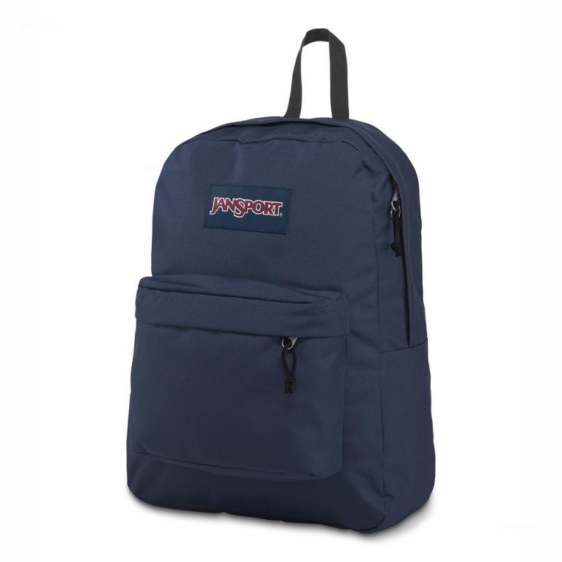 JanSport SuperBreak® Schoolrugzakken Rugzakken Donkerblauw | NLXBR56990