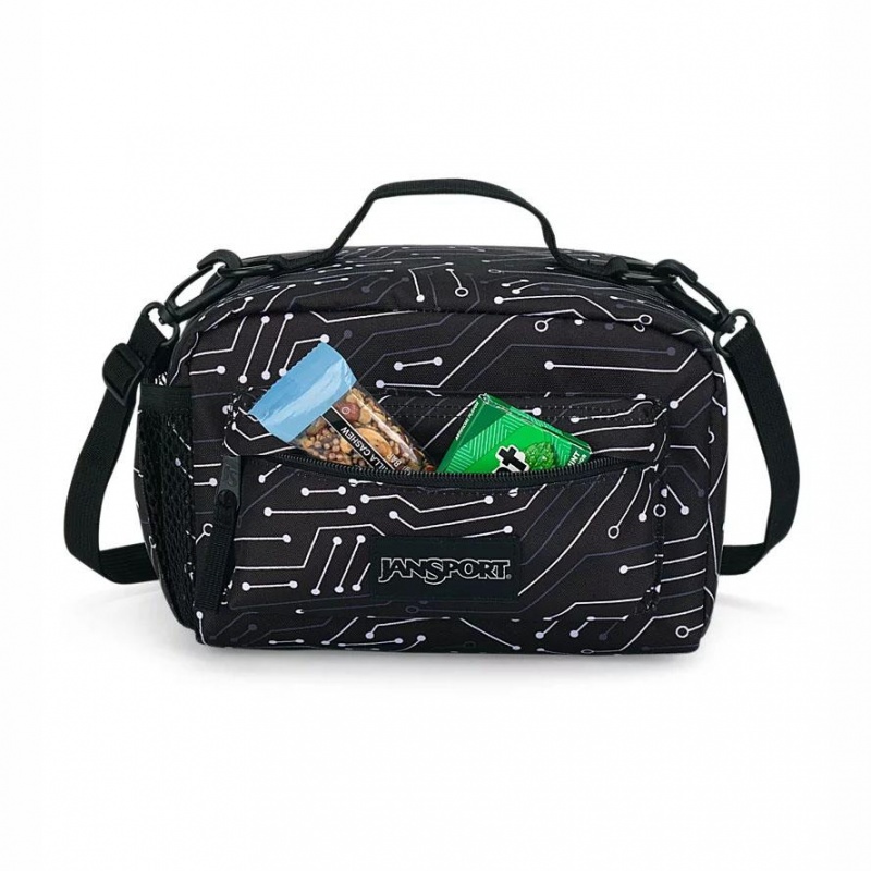 JanSport The Carryout Lunchtas Tassen Zwart | ANLWC46342