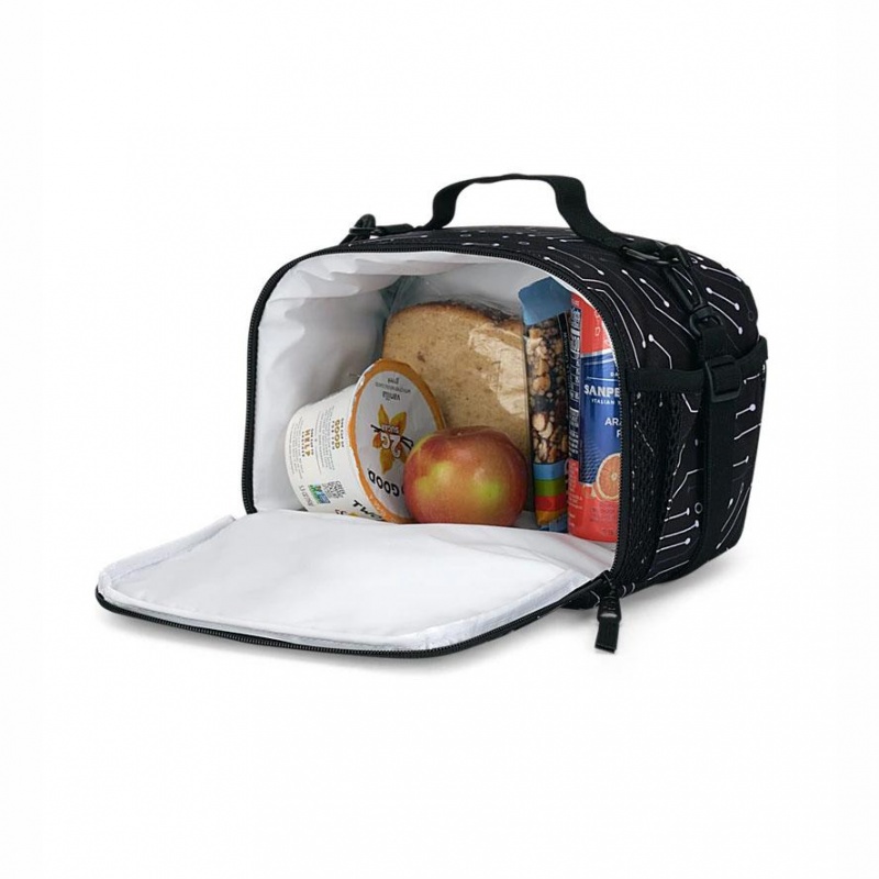 JanSport The Carryout Lunchtas Tassen Zwart | ANLWC46342